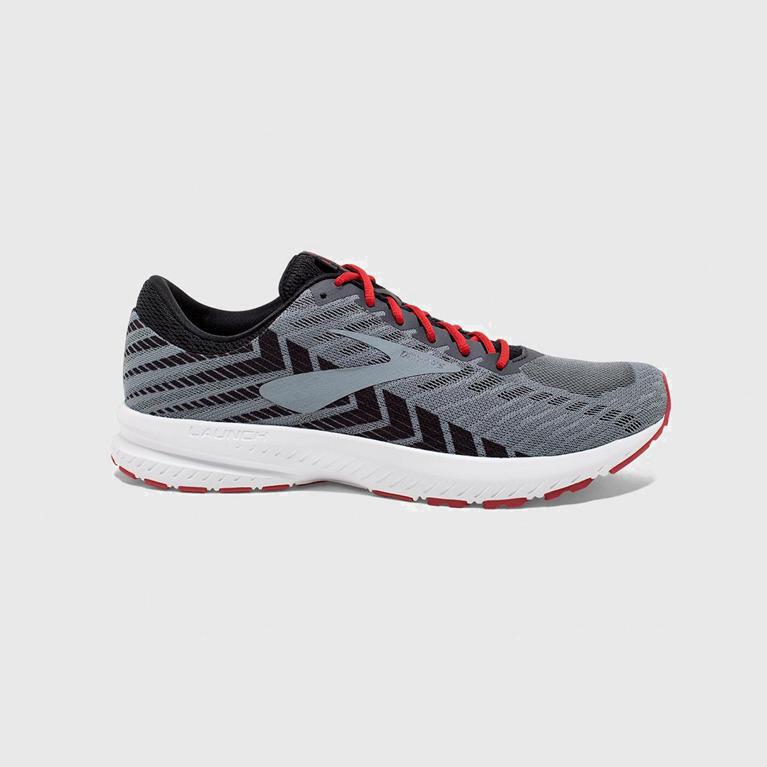 Brooks Launch 6 Israel - Men's Road Running Shoes - Grey (15076-WSFJ)